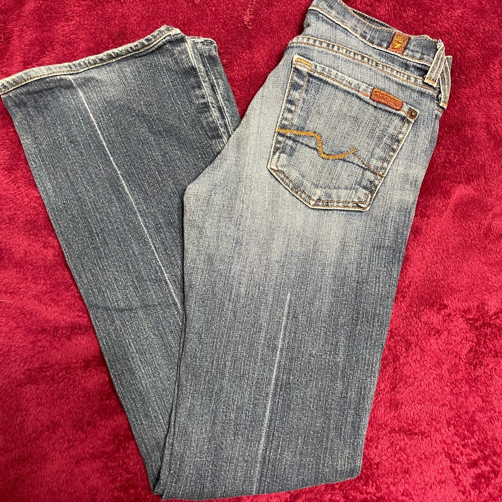7famk / 7 for all mankind boot cut jeans